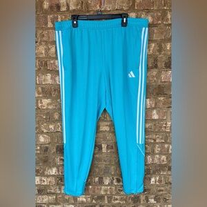 Adidas TIRO23 Pant Lucid Cyan Blue Track Pants 3 Stripe Men’s Size 2XL New Tags